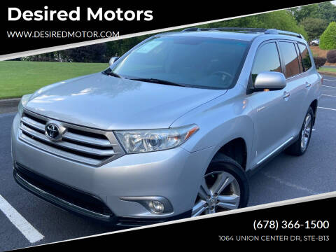 2013 Toyota Highlander for sale at Desired Motors in Alpharetta GA