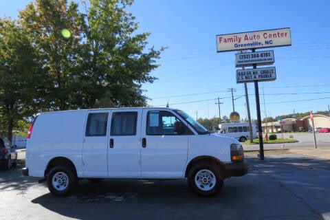 2019 GMC Savana for sale at FAMILY AUTO CENTER in Greenville NC