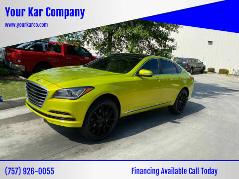2017 Genesis G80 for sale at Your Kar Company in Norfolk VA