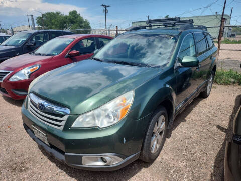 2011 Subaru Outback for sale at PYRAMID MOTORS - Fountain Lot in Fountain CO