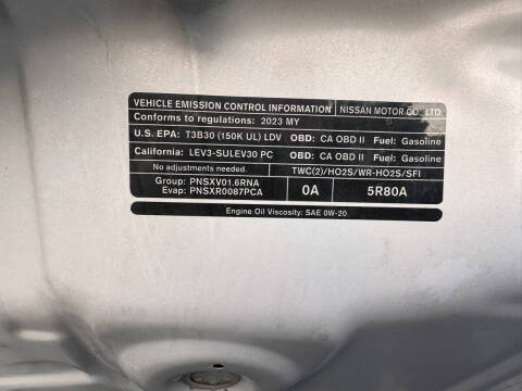 2023 Nissan Kicks SV