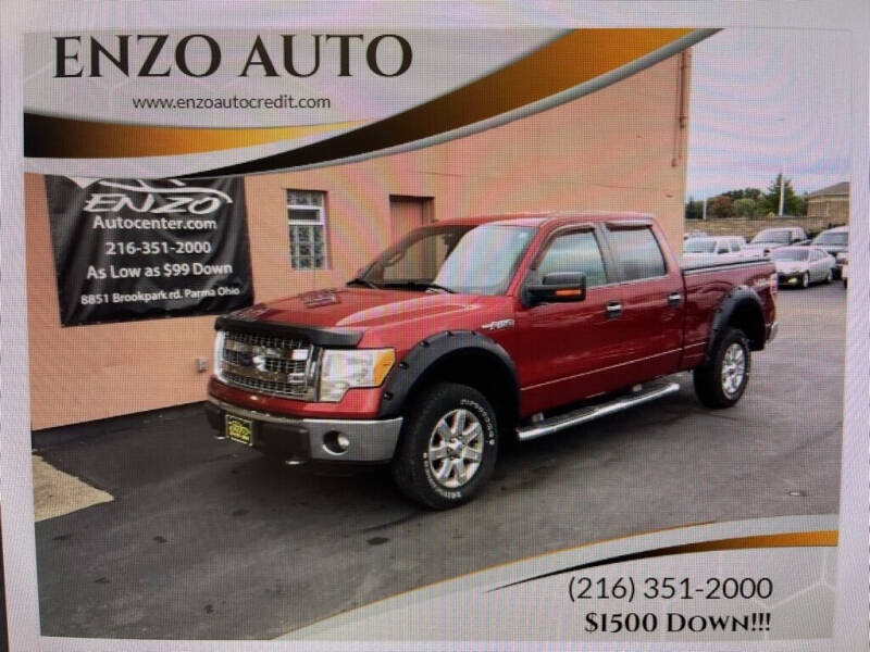 2013 Ford F-150 for sale at ENZO AUTO in Parma OH