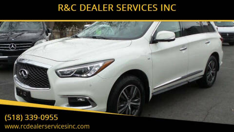 2017 Infiniti QX60 for sale at R&C DEALER SERVICES INC in Cohoes NY