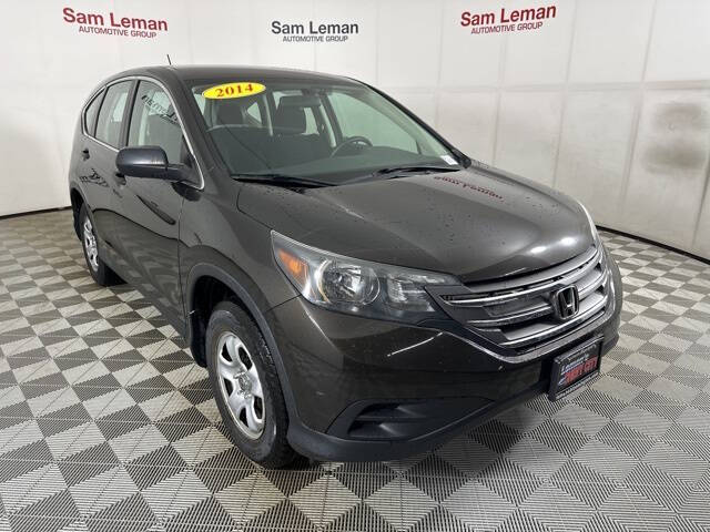 Used 2014 Honda CR-V LX with VIN 2HKRM3H32EH550564 for sale in Bloomington, IL