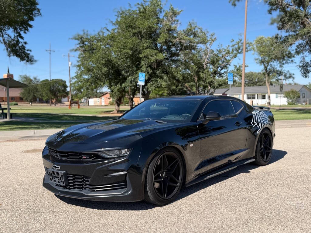 Black 2019 Chevrolet Camaro SS SS 2dr Coupe w/2SS 1
