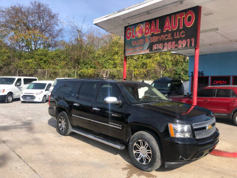 2013 Chevrolet Suburban for sale at Global Auto Sales and Service in Nashville TN