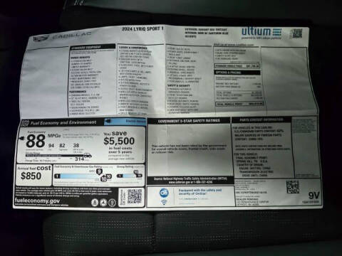 2024 Cadillac LYRIQ Sport 1