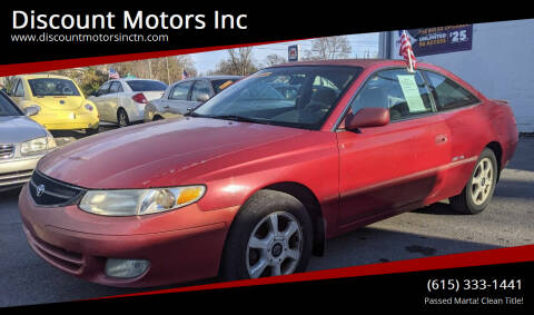 2000 Toyota Camry Solara for sale at Discount Motors Inc in Nashville TN