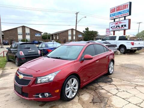 2012 Chevrolet Cruze for sale at Car Gallery in Oklahoma City OK