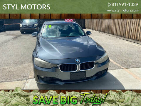 2014 BMW 3 Series for sale at STYL MOTORS in Pasadena TX