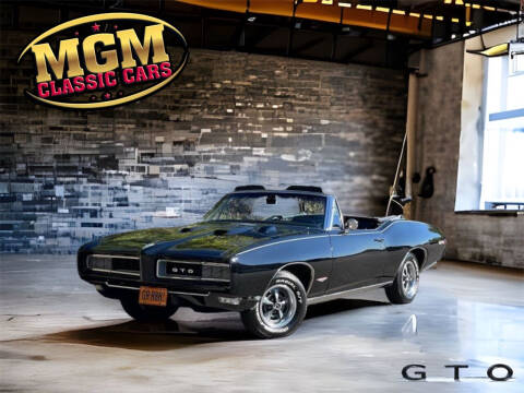 1968 Pontiac GTO for sale at MGM CLASSIC CARS in Addison IL
