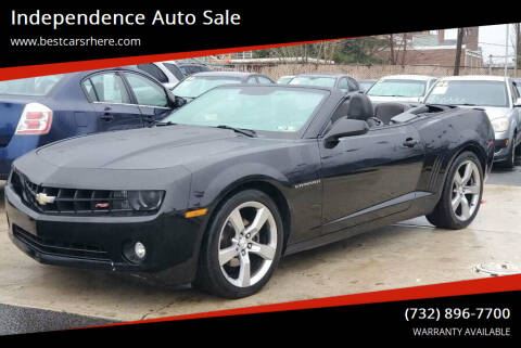 2011 Chevrolet Camaro for sale at Independence Auto Sale in Bordentown NJ