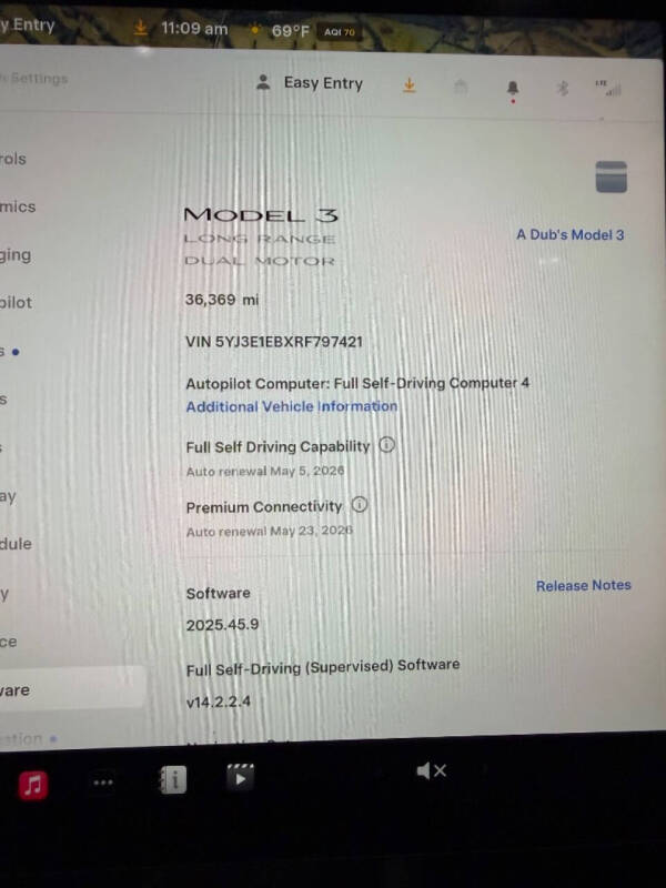 2024 Tesla Model 3 Long Range