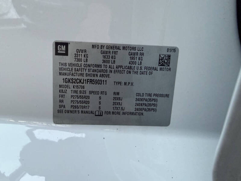 2015 GMC Yukon Denali