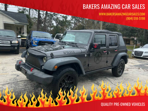 Jeep Wrangler Unlimited For Sale in Jacksonville, FL - Bakers Amazing Car  Sales