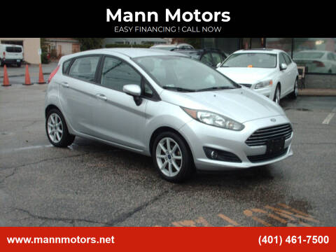 2015 Ford Fiesta for sale at Mann Motors in Warwick RI