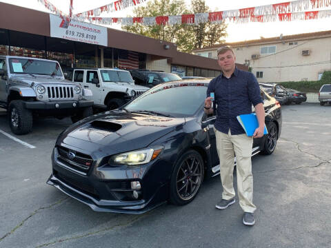 2016 Subaru WRX for sale at Automaxx Of San Diego in Spring Valley CA