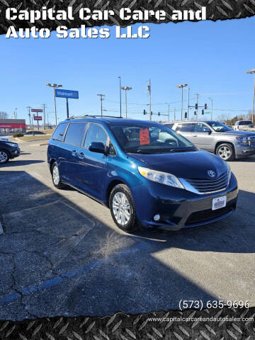 2012 Toyota Sienna for sale at Capital Car Care and Auto Sales LLC in Jefferson City MO
