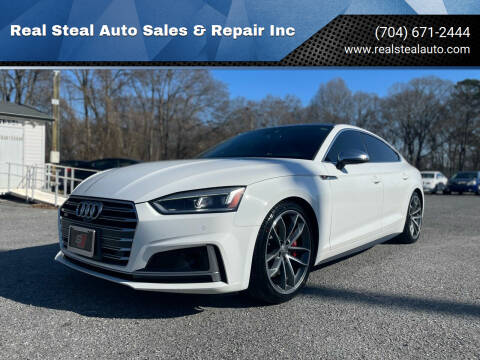 2018 Audi S5 Sportback for sale at Real Steal Auto Sales & Repair Inc in Gastonia NC