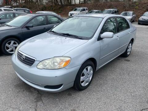 2006 Toyota Corolla for sale at CERTIFIED AUTO SALES in Millersville MD