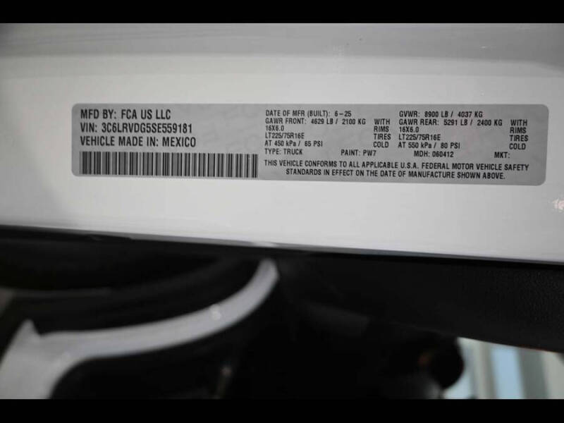 2025 RAM ProMaster