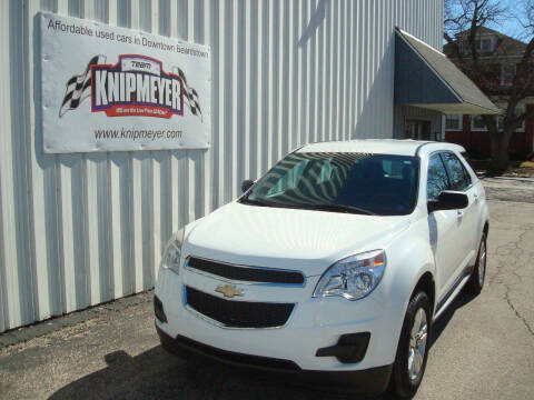 2015 Chevrolet Equinox for sale at Team Knipmeyer in Beardstown IL