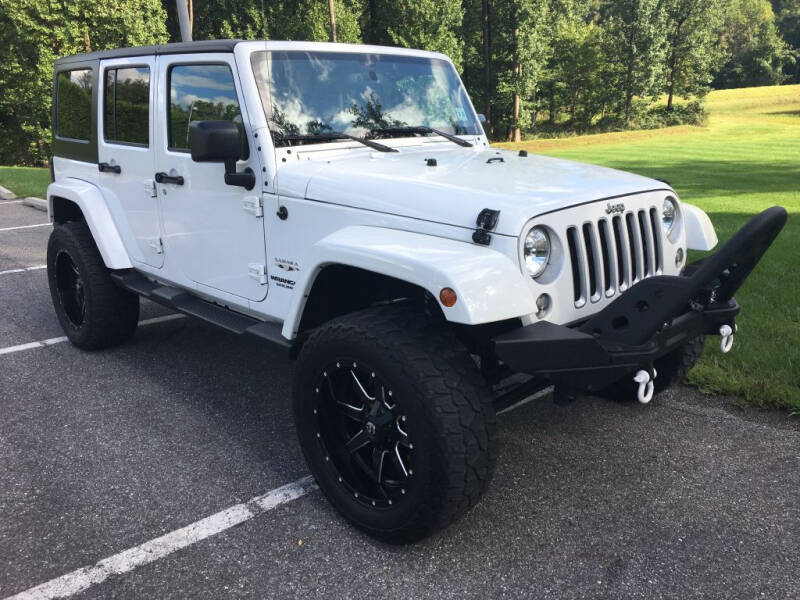 2016 Jeep Wrangler Unlimited for sale at Limitless Garage Inc. in Rockville MD
