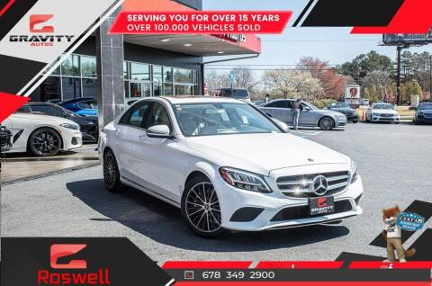2019 Mercedes-Benz C-Class for sale at Gravity Autos Roswell in Roswell GA