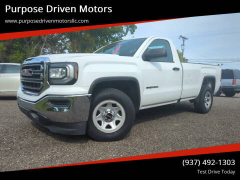 2017 GMC Sierra 1500 for sale at Purpose Driven Motors in Sidney OH