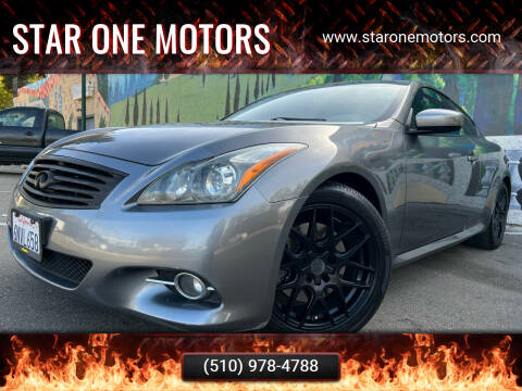 2011 Infiniti G37 Coupe for sale at Star One Motors in Hayward CA