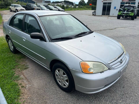 2003 Honda Civic for sale at UpCountry Motors in Taylors SC