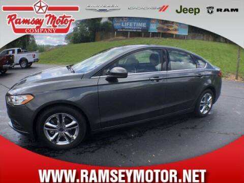 2018 Ford Fusion for sale at RAMSEY MOTOR CO in Harrison AR