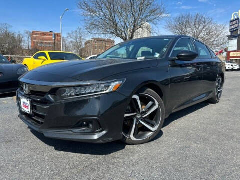 2021 Honda Accord for sale at Sonias Auto Sales in Worcester MA