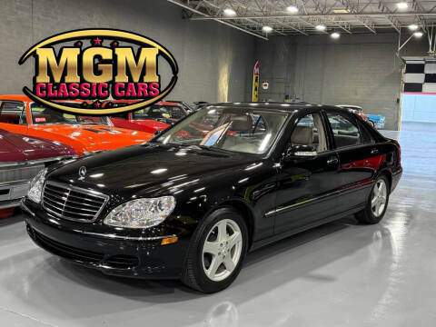 2005 Mercedes-Benz S-Class for sale at MGM CLASSIC CARS in Addison IL