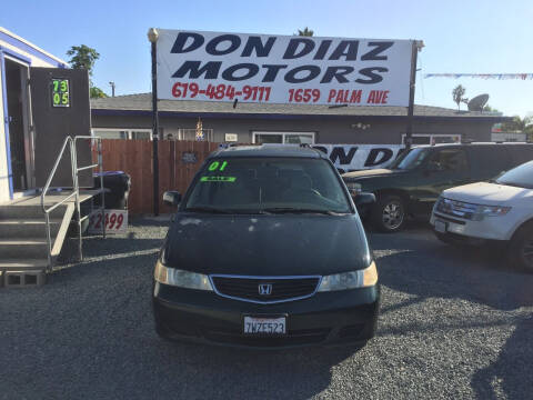 2001 Honda Odyssey for sale at DON DIAZ MOTORS in San Diego CA