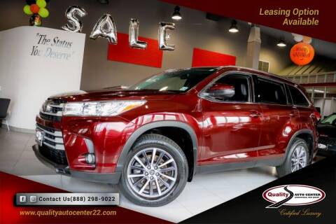 2019 Toyota Highlander for sale at Quality Auto Center of Springfield in Springfield NJ
