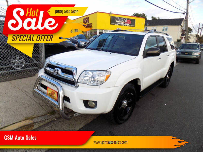 2006 Toyota 4Runner for sale at GSM Auto Sales in Linden NJ