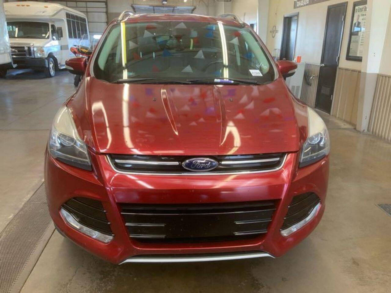 Red 2015 Ford Escape Titanium AWD Titanium 4dr SUV 2