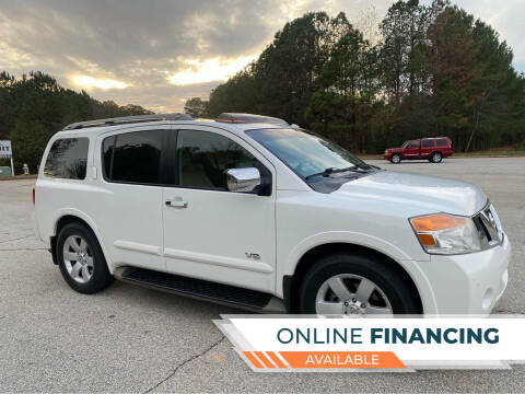 2008 Nissan Armada for sale at Two Brothers Auto Sales in Loganville GA