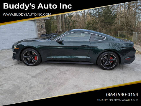 2019 Ford Mustang for sale at Buddy's Auto Inc in Pendleton SC