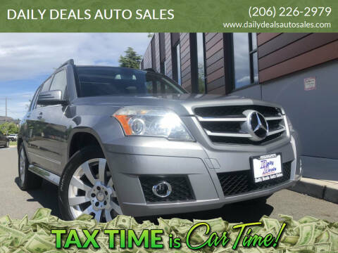2010 Mercedes-Benz GLK for sale at DAILY DEALS AUTO SALES in Seattle WA