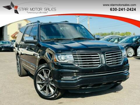 2017 Lincoln Navigator for sale at Star Motor Sales in Downers Grove IL