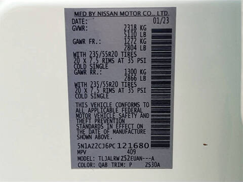 2023 Nissan Murano SL