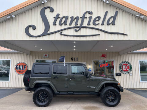 2015 Jeep Wrangler Unlimited for sale at Stanfield Auto Sales in Greenfield IN