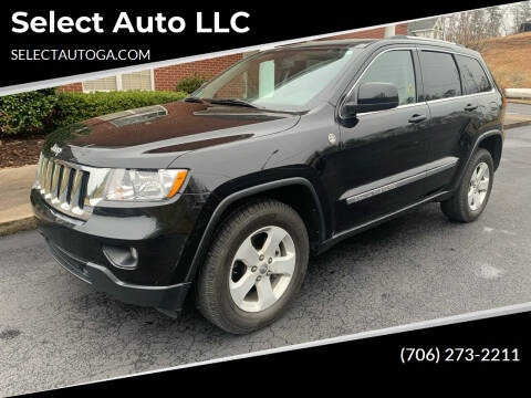 2012 Jeep Grand Cherokee for sale at Select Auto LLC in Ellijay GA