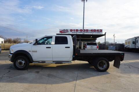 2018 RAM 5500 for sale at Ratts Auto Sales in Collinsville OK