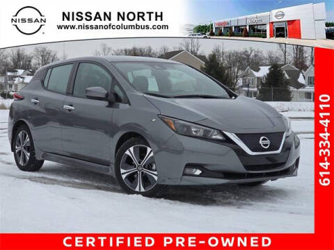 2021 Nissan LEAF for sale at Auto Center of Columbus in Columbus OH