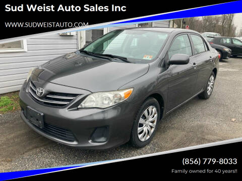 2013 Toyota Corolla for sale at Sud Weist Auto Sales Inc in Maple Shade NJ