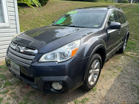 2014 Subaru Outback for sale at Motley's Auto World in Danville VA