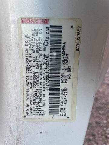 1997 Toyota Tercel CE